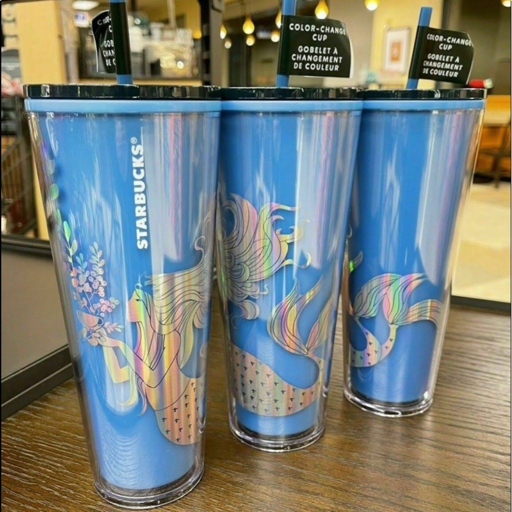 Starbucks 2021 Holiday siren Color changing Tumbler
